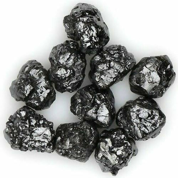 Black Rough Diamond 10,000 USD per Carat